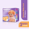 Nannys Baby Love Diaper- Midi (4-9kg)-(1×25 pcs)