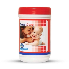Smart Care Wet Wipes with Tube (120 PCs)