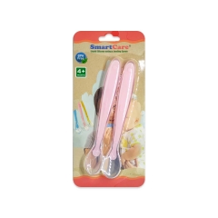 Smart Care Soft Silicone Spoon 2pcs set -(4+Month)