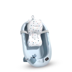SmartCare Baby Folded Bath Tub with Pillow-(0+Month)