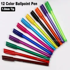 Smart Ball Point Pen Color Body-(12 Pcs)