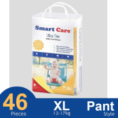 Smart Care Baby Pant Diaper- Ultra Thin (12-17 Kg)