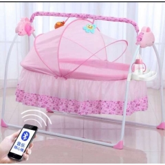 Smart Care Baby Cradle /Bed 4 in 1 with remote Control and Accessories-(1 Pcs)
