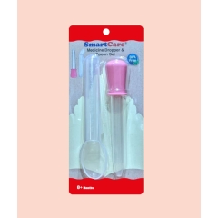Smart Care Medicine Dropper with Spoon Set -(0+Month)