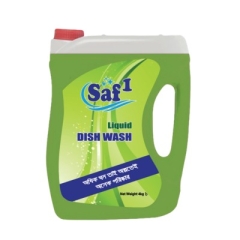 Saf1 Liquid Dish wash- Lemon -(4kg)