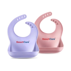 Smart Care Silicone Bibs 1 PC Packet