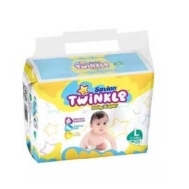 Savlon Twinkle Baby Belt Diaper Large 4 pcs