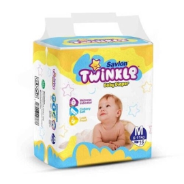Savlon Twinkle Baby Belt Diaper Medium 16 pcs