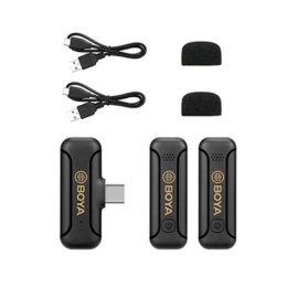 BOYA BY-WM3T2-U2 Mini 2.4GHz Wireless Microphone For Android device