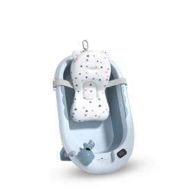 SmartCare Baby Folded Bath Tub with Pillow-(0+Month)