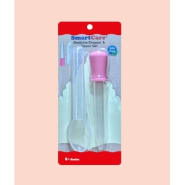 Smart Care Medicine Dropper with Spoon Set -(0+Month)
