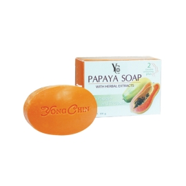 YC PAPAYA DOUBLE WHITE PLUS with herbal extracts SOAP 100 GM