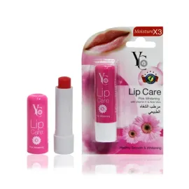 YC PINK WHITE -VIT E & ALOE VERA LIP CARE 3.8 GM