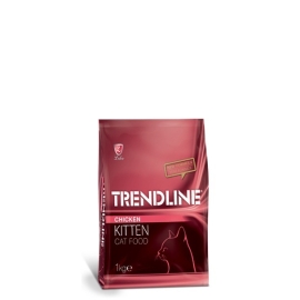 Trendline Kitten Cat Food Chicken 1Kg
