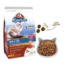 Kaniva Skin & Coat Adult & Kitten Cat Food 370gm