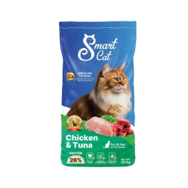 Smart Cat Dry Cat Food Chicken & Tuna 20 KG