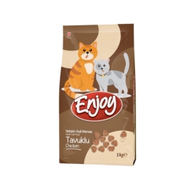 Enjoy Chicken Flavour Cat Food 1 kg