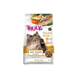 Truly Grain Free Super Premium Dry Cat food Digestive Health Chicken 1.5 kg