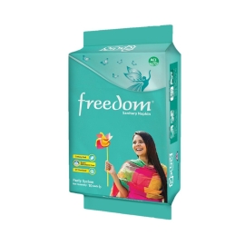 Freedom Sanitary Napkin Panty 10 Pads (MRP 100)