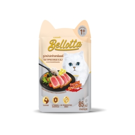 Bellotta Adult Pouch Tuna Topping Shirasu in Jelly 85gm