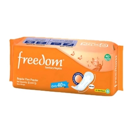 Freedom Sanitary Napkin Popular 8 Pads (MRP 45)