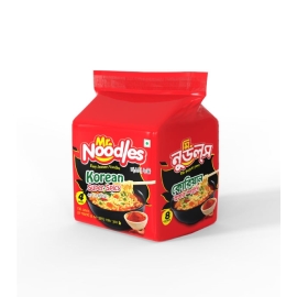 Mr. Noodles Korean Super Spicy(62gX4pcs)Famly Pk