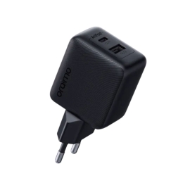 Oraimo (OCW-5183E Plus L53) 18w 2port Fast Charger With lighting Cable Black