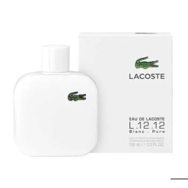 Eau de LacosteL.12.12 White EDT 100ML for Men