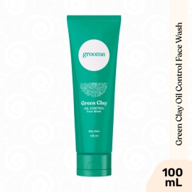 Groome Green Clay Oil Control Face Wash 100.0 ml