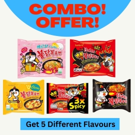Ramen Single Pack Combo (5 Flavours)