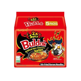 Samyang ramen 2x Spicy ( 5 in 1 ) Pack