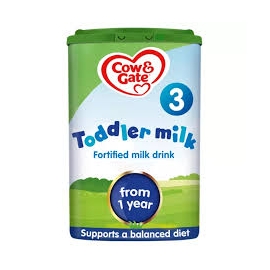 Cow & Gate 3 Toddler Baby Milk Powder Formula, 1-2 Years, 800g