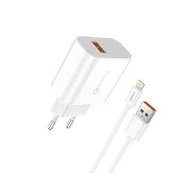FONENG 18W Fast Charger QC3 with Cable Type - C 6A