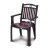 Khandani Chair (Stick) - Rose Wood, 2 image
