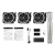 Antec Prizm 120 ARGB 3+2+C Cooling Fan, 3 image