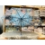 Transparent Folding Umbrella with Cherry Blossom Design, Umbrella Color: Sky Blue, 2 image