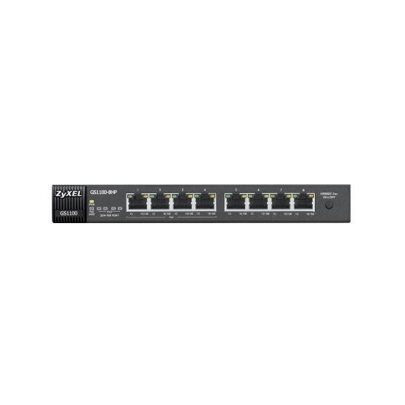 Zyxel GS1100 8HP 8-port Unmanaged PoE Switch, 2 image