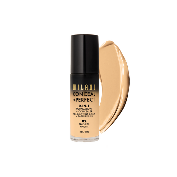 Milani 2-In-1 Foundation & Concealer-Natural