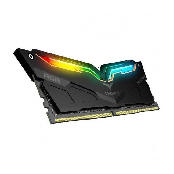 Team Night Hawk UD 8GB 4000MHz RGB DDR4 Desktop RAM, 2 image