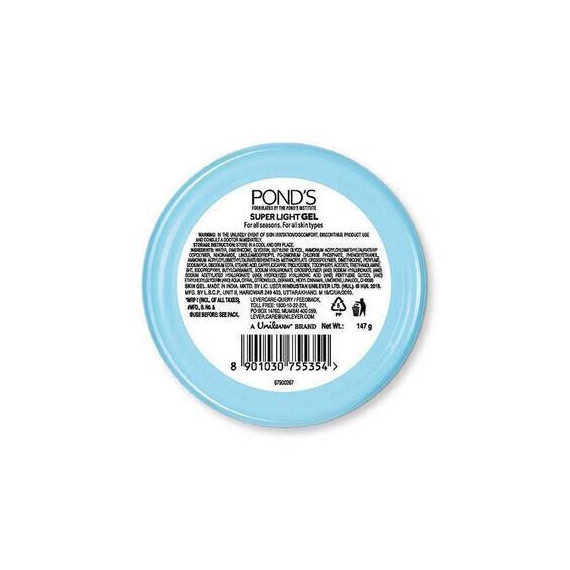 Pond's Super Light Gel Oil Free Moisturiser -147gm, 3 image