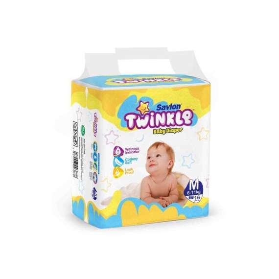 Savlon Twinkle Baby Pant Diaper Medium 5 pcs