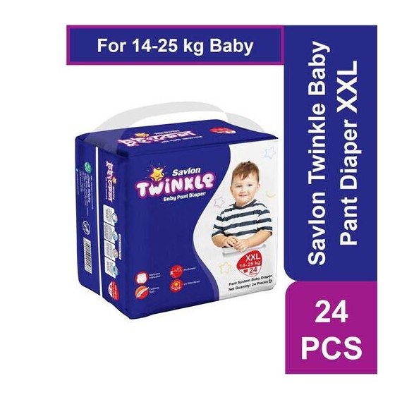 Savlon Twinkle Baby Pant Diaper XXL 24 pcs