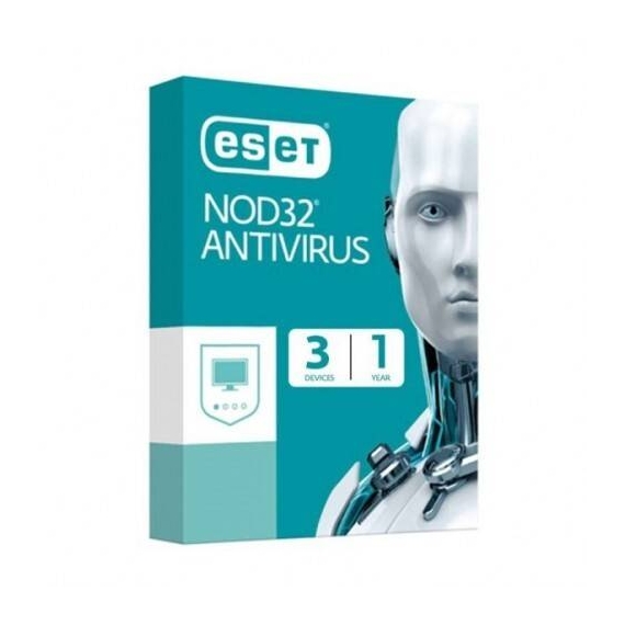 ESET NOD32 Antivirus 3 User for 1 Year