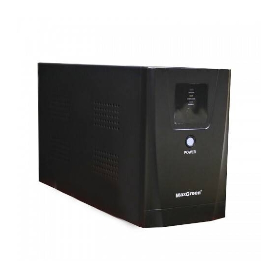 MaxGreen 1250VA Offline UPS with LED Display (Metal Case), 3 image