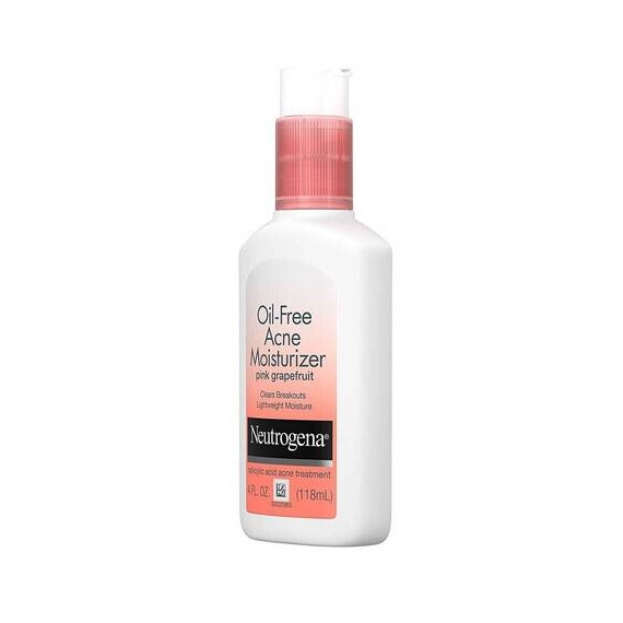 Neutrogena Oil Free Acne Facial Moisturizer with.5% Salicylic Acid Acne Treatment, 2 image