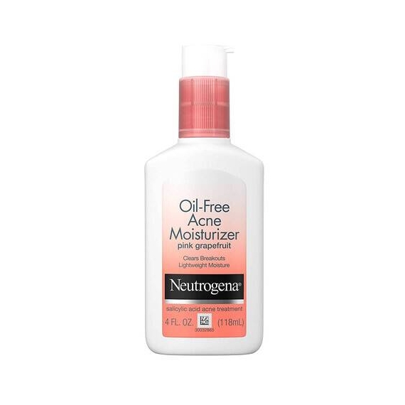 Neutrogena Oil Free Acne Facial Moisturizer with.5% Salicylic Acid Acne Treatment