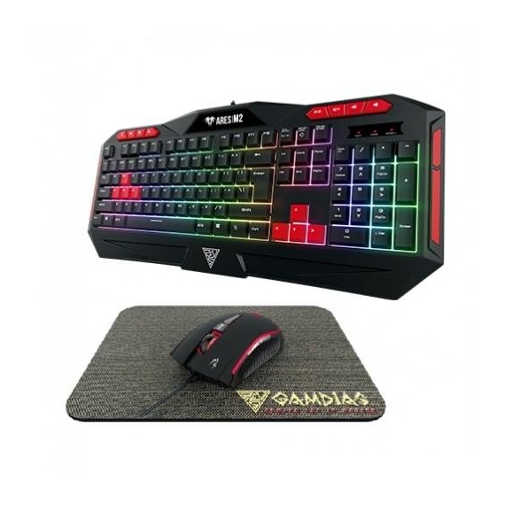 Gamdias ARES M2 3-IN-1 COMBO (Keyboard+Mouse+Mouse Mat)