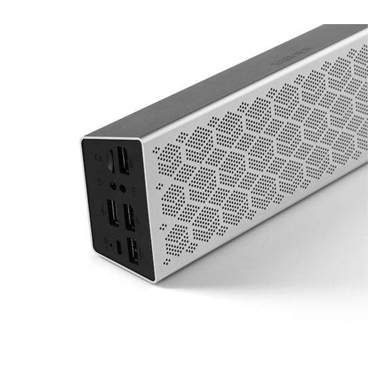 Edifier MP380 - Multi-functional portable speaker with Bluetooth 5.0 | AUX | USB (SILVER), 2 image