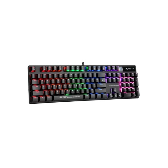 Xtrike Me GK-980 Wired Rainbow Backlit Mechanical Gaming Keyboard