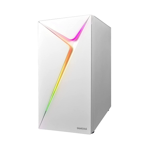 Gamdias ARGUS E4 Elite Mid Tower Gaming Case White